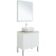 Мебель для ванной Aquanet Nova Lite 75 белый глянец (2 дверцы) 302535