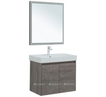 Мебель для ванной Aquanet Nova Lite 75 дуб рошелье (2 дверцы) 
