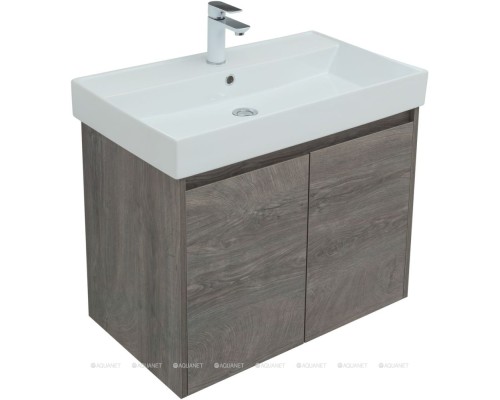 Мебель для ванной Aquanet Nova Lite 75 дуб рошелье (2 дверцы) 302536 Мебель для ванной Aquanet Nova Lite 75 дуб рошелье (2 дверцы) 302536