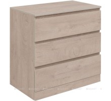 Комод Aquanet Сканди 800x480 Дуб эдгрейн (3 ящика) 