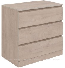Комод Aquanet Сканди 800x480 Дуб эдгрейн (3 ящика)