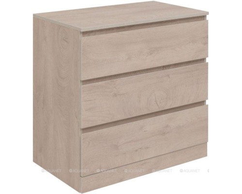 Комод Aquanet Сканди 800x480 Дуб эдгрейн (3 ящика) 302543 Комод Aquanet Сканди 800x480 Дуб эдгрейн (3 ящика) 302543