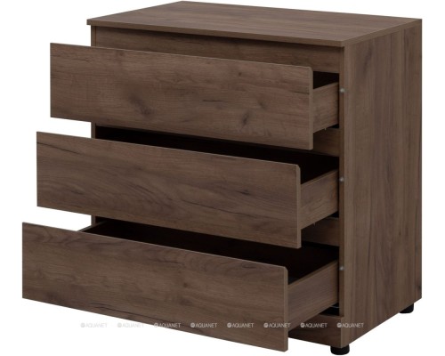 Комод Aquanet Сканди 800x480 Дуб крафт (3 ящика) 302544 Комод Aquanet Сканди 800x480 Дуб крафт (3 ящика) 302544