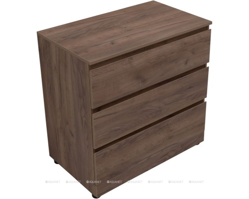 Комод Aquanet Сканди 800x480 Дуб крафт (3 ящика) 302544 Комод Aquanet Сканди 800x480 Дуб крафт (3 ящика) 302544