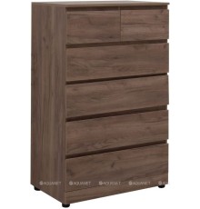 Комод Aquanet Сканди 800x480 Дуб крафт (6 ящиков)