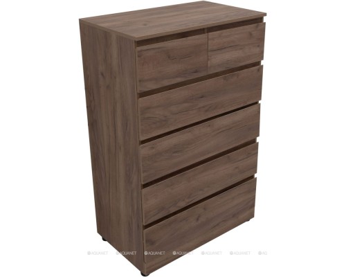 Комод Aquanet Сканди 800x480 Дуб крафт (6 ящиков) 302546 Комод Aquanet Сканди 800x480 Дуб крафт (6 ящиков) 302546