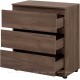 Комод Aquanet Сканди 700x400 Дуб крафт (3 ящика) 302550