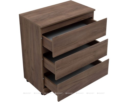 Комод Aquanet Сканди 700x400 Дуб крафт (3 ящика) 302550 Комод Aquanet Сканди 700x400 Дуб крафт (3 ящика) 302550