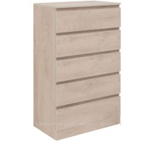 Комод Aquanet Сканди 700x400 Дуб эдгрейн (5 ящиков) 