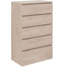 Комод Aquanet Сканди 700x400 Дуб эдгрейн (5 ящиков)