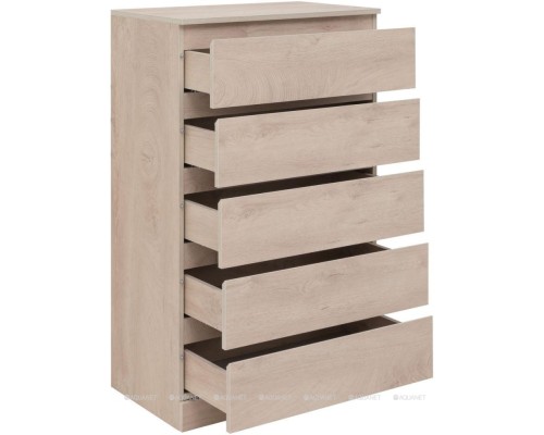 Комод Aquanet Сканди 700x400 Дуб эдгрейн (5 ящиков) 302551