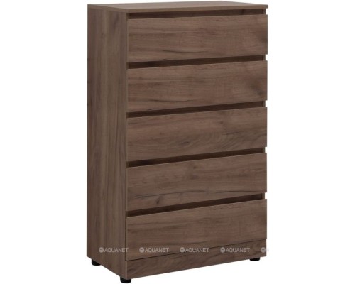 Комод Aquanet Сканди 700x400 Дуб крафт (5 ящиков) 302552 Комод Aquanet Сканди 700x400 Дуб крафт (5 ящиков) 302552