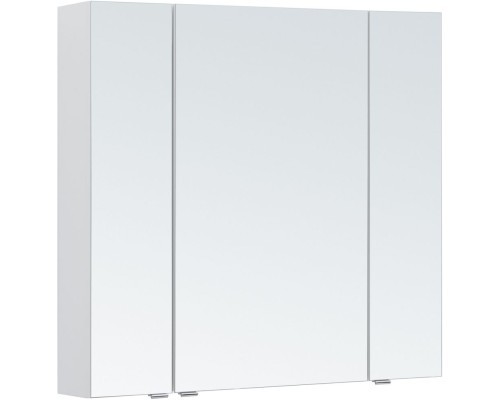Зеркальный шкаф Aquanet Алвита new 90 белый матовый 303897 Зеркальный шкаф Aquanet Алвита new 90 белый матовый 303897