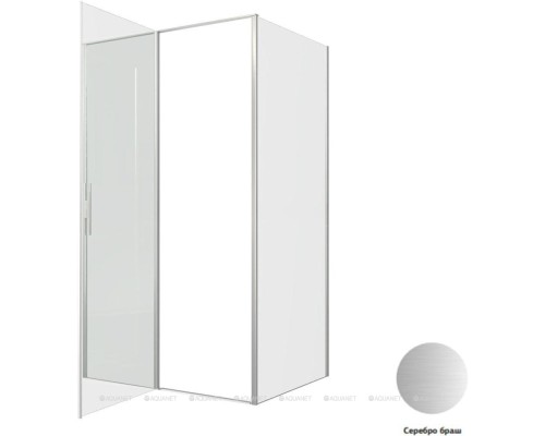 Душевой уголок Allen Brau Priority 120x90 3.31032.BA + 3.31044.BA серебро браш