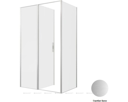 Душевой уголок Allen Brau Priority 120x80 3.31032.BA + 3.31041.BA серебро браш