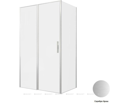 Душевой уголок Allen Brau Priority 120x80 3.31032.BA + 3.31041.BA серебро браш