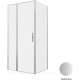 Душевой уголок Allen Brau Priority 100x90 3.31029.BA + 3.31044.BA серебро браш