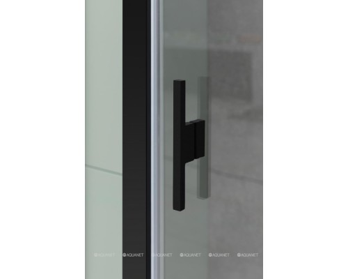 Душевой уголок Allen Brau Priority 100x80 3.31030.BBA + 3.31042.BBA черный браш