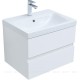 Мебель для ванной Aquanet Беркли 60 белый глянец (2 ящика) 306358