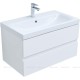 Мебель для ванной Aquanet Беркли 80 белый глянец (2 ящика) 306360