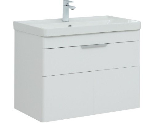 Тумба под раковину Aquanet Ирис new 815 белый глянец (1 ящик, 2 дверцы) 310150 Тумба под раковину Aquanet Ирис new 815 белый глянец (1 ящик, 2 дверцы) 310150