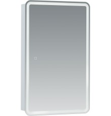 Зеркальный шкаф Aquanet Оптима 50 с LED подсветкой 