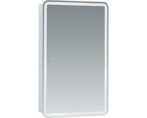 Зеркальный шкаф Aquanet Оптима 50 с LED подсветкой 311859 Зеркальный шкаф Aquanet Оптима 50 с LED подсветкой 311859