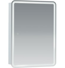 Зеркальный шкаф Aquanet Оптима 60 с LED подсветкой 