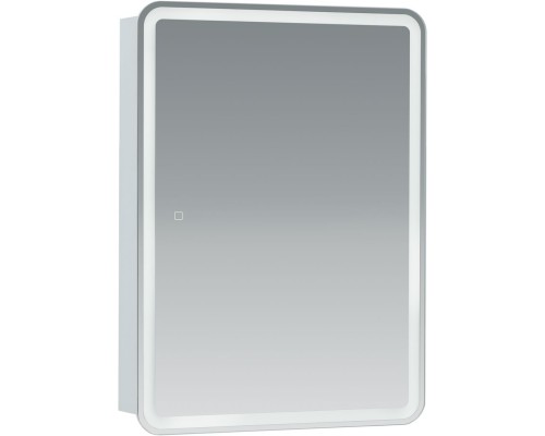 Зеркальный шкаф Aquanet Оптима 60 с LED подсветкой 311860 Зеркальный шкаф Aquanet Оптима 60 с LED подсветкой 311860