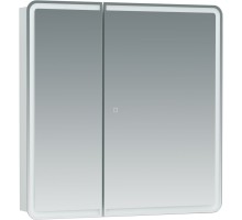 Зеркальный шкаф Aquanet Оптима 70 с LED подсветкой 