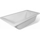 Ванна из искусственного мрамора Aquanet Bright Stone 180x70