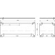 Фронтальный экран Aquanet Lotos Stone 170х60