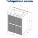 Тумба под раковину Aquanet Джейн (Flat) 60 белый матовый