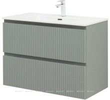 Тумба под раковину Aquanet Джейн (Flat) 90 мисти грин 