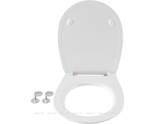 Крышка-сиденье для унитаза Allen Brau Fantasy Smartfix, Soft-Close 4.11005.20 белый глянец