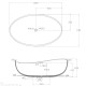 ABBER акриловая ванна слив-перелив стальной каркас 180x110x62 I AB9239LED