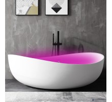 ABBER акриловая ванна слив-перелив стальной каркас 180x110x62 I AB9239LED