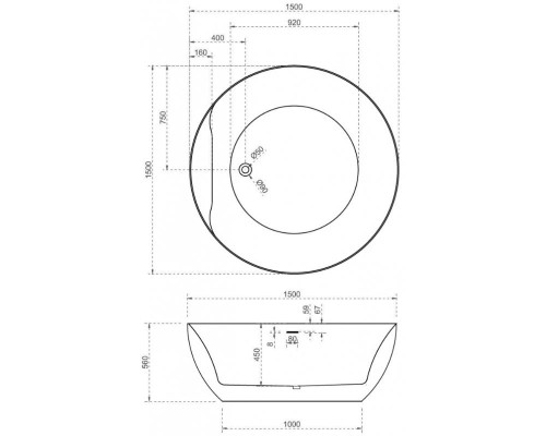 ABBER акриловая ванна слив-перелив стальной каркас 150x150x56 I AB9280 ABBER акриловая ванна слив-перелив стальной каркас 150x150x56 I AB9280