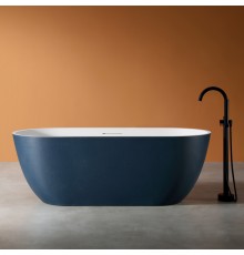 ABBER ванна из искусственного камня цвет синий матовый 170x75x60 I AM9941DB