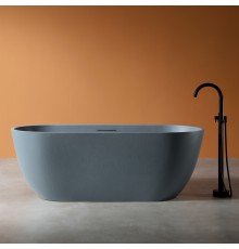 ABBER ванна из искусственного камня цвет серый матовый 170x75x60 I AM9941G