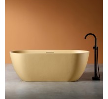 ABBER ванна из искусственного камня цвет песочный матовый 170x75x60 I AM9941MS