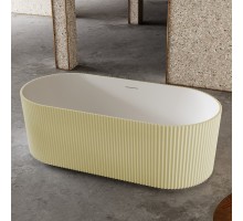 ABBER ванна из искусственного камня цвет: песочный матовый 170x75x55 I AS9601MS