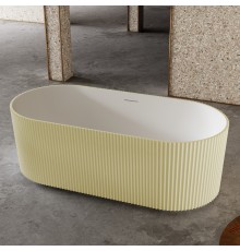 ABBER ванна из искусственного камня цвет: песочный матовый 170x75x55 I AS9601MS