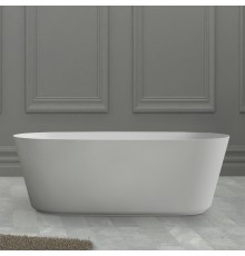 ABBER ванна из искусственного камня цвет: белый матовый 160x80x55 I AS9606