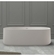 ABBER ванна из искусственного камня цвет: белый матовый 170x75x55 I AS9607