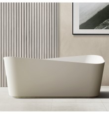 ABBER ванна из искусственного камня цвет: белый матовый 170x75x70 I AS9609