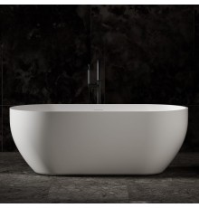 ABBER ванна из искусственного камня цвет: белый матовый 160x75x55 I AS9613-1.6