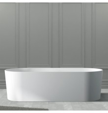 ABBER ванна из искусственного камня цвет: белый матовый 180x75x52 I AS9614