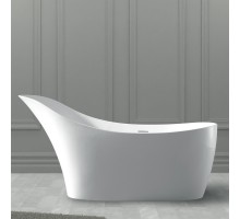ABBER ванна из искусственного камня цвет: белый матовый 169x75x88 I AS9618