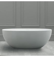 ABBER ванна из искусственного камня цвет: белый матовый 160x75x55 I AS9624-1.6